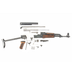Polish Circle 11 KBK wz. 1960 Underfolder Stock Milled AK Parts Kit with Original Barrel & Matching Numbers #03572