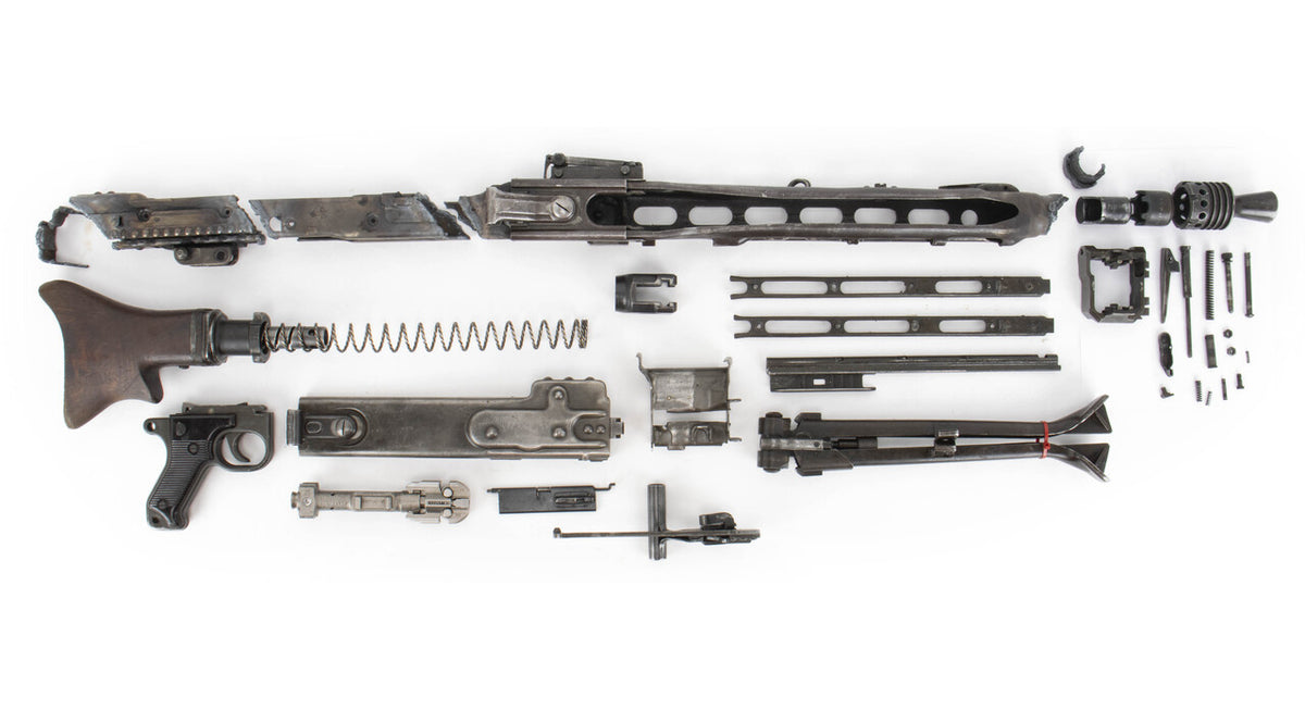 MG42 Parts Kit – WWII Era 7.62x51 NATO (.308) Original German - 15