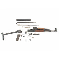Polish Circle 11 KBK wz. 1960 Underfolder Stock Milled AK Parts Kit with Original Barrel & Matching Numbers #15843