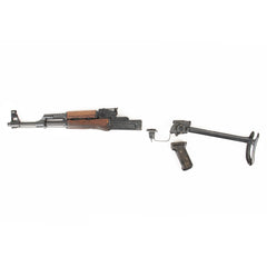 Polish Circle 11 KBK wz. 1960 Underfolder Stock Milled AK Parts Kit with Original Barrel & Matching Numbers #15843