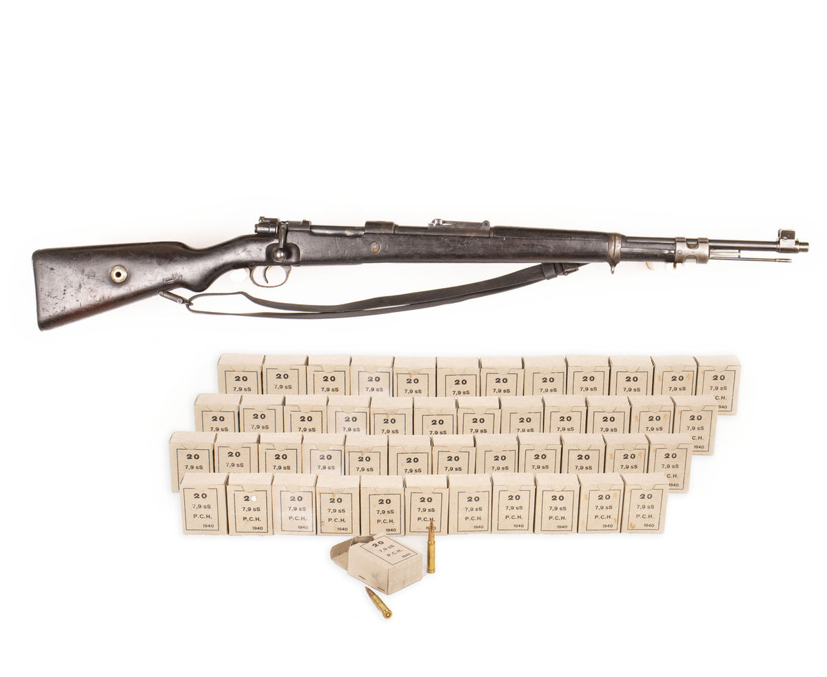 Collectible Portuguese M937A 8mm Mauser Bolt Action Rifle - Overall Surplus Good Condition (7)