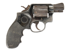 S&W 12-3 Airweight .38 Special 2" Barrel Round Butt Blued Revolver