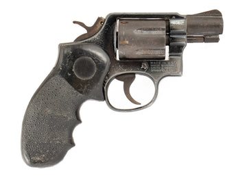 S&W 12-3 Airweight .38 Special 2" Barrel Round Butt Blued Revolver