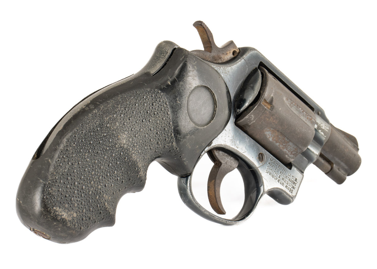 S&W 12-3 Airweight .38 Special 2" Barrel Round Butt Blued Revolver