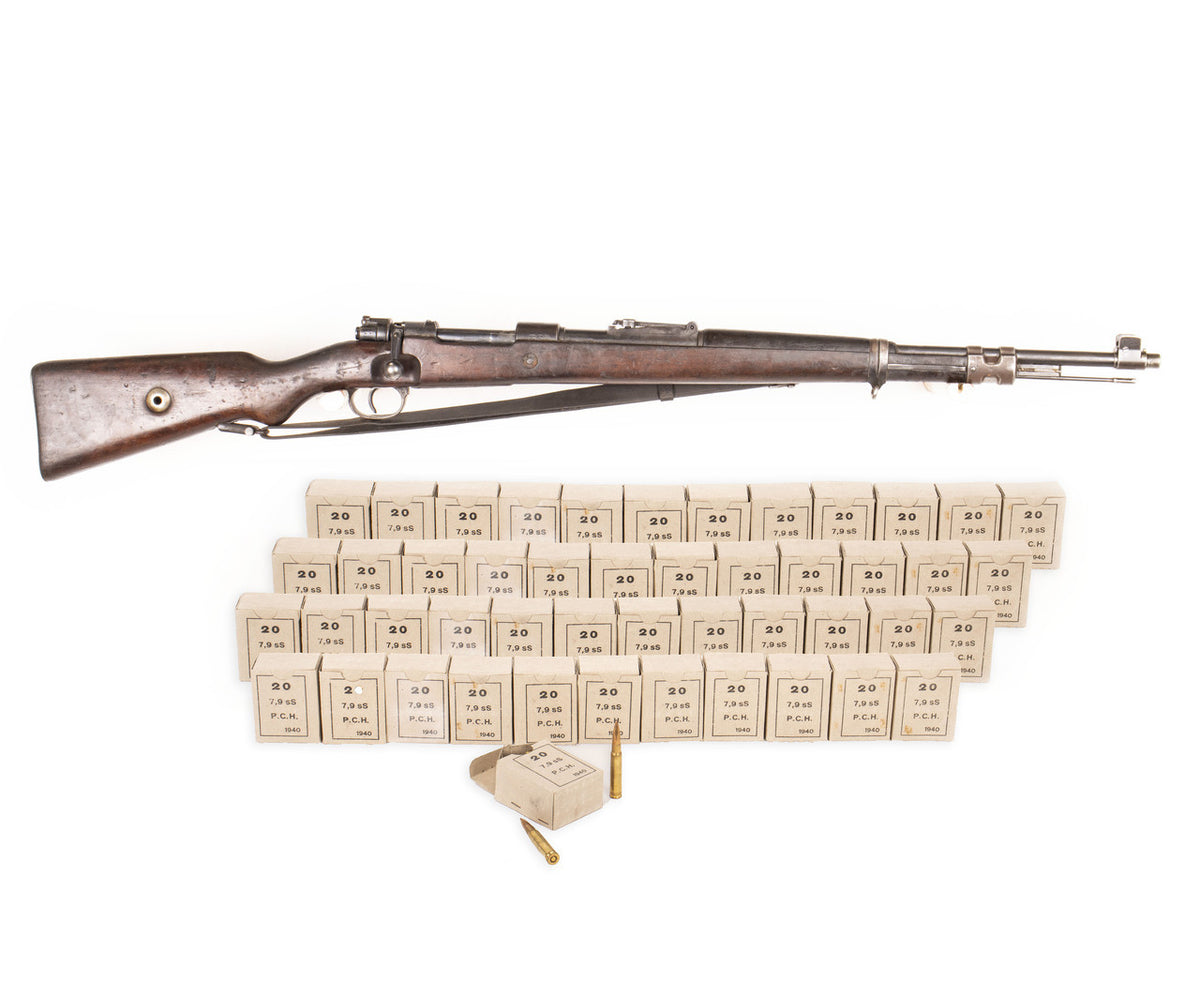 Collectible Portuguese M937A 8mm Mauser Bolt Action Rifle - Overall Surplus Good Condition (6)