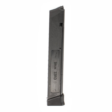 Korean 9mm 33rd Detachable Polymer Magazine for Glock 17-19 & 26