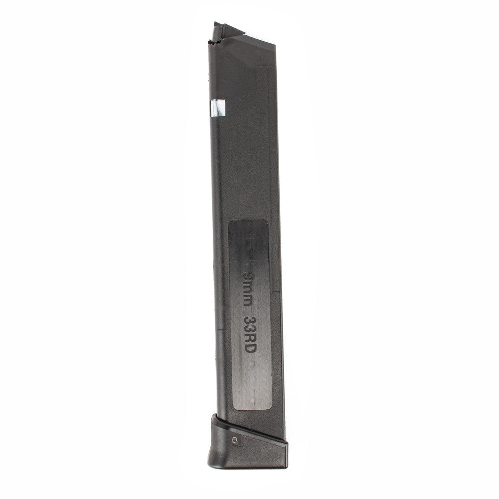 Korean 9mm 33rd Detachable Polymer Magazine for Glock 17-19 & 26