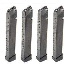 IMG Glock 17-19 & 26 9mm 33rd Detachable Polymer Magazine - 4 Pack