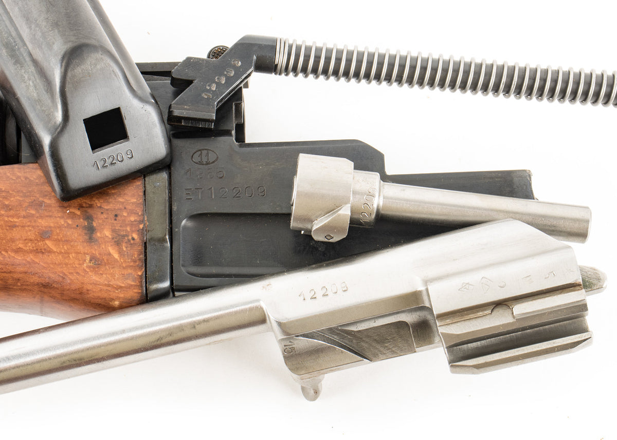 Polish Circle 11 KBK wz. 1965 Underfolder Stock Milled AK Parts Kit with Original Barrel & Matching Numbers #12209