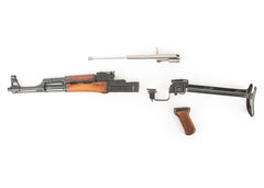 Polish Circle 11 KBK wz. 1965 Underfolder Stock Milled AK Parts Kit with Original Barrel & Matching Numbers #09341