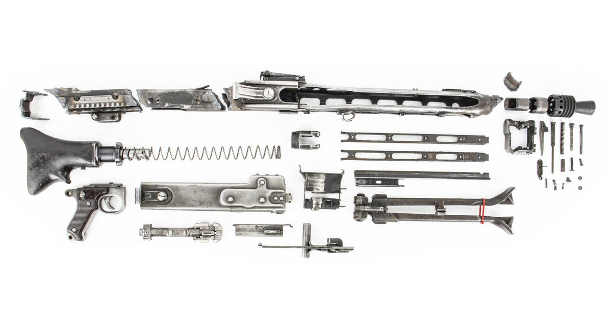 MG42 Parts Kit – WWII Era 7.62x51 NATO (.308) Original German - 4