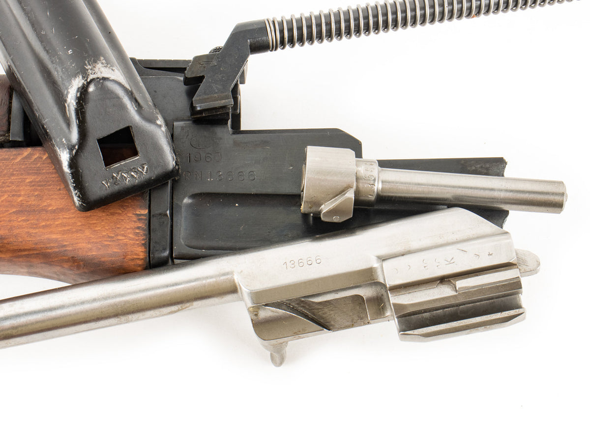 Polish Circle 11 KBK wz. 1960 Underfolder Stock Milled AK Parts Kit with Original Barrel & Non-Matching Numbers #13666
