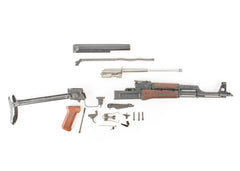 Polish Circle 11 KBK wz. 1960 Underfolder Stock Milled AK Parts Kit with Original Barrel & Matching Numbers #06037