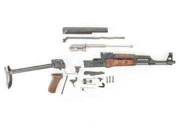 Polish Circle 11 KBK wz. 1959 Underfolder Stock Milled AK Parts Kit with Original Barrel & Matching Numbers #07519