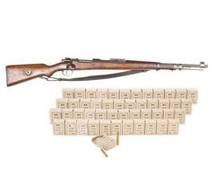 Collectible Portuguese M937A 8mm Mauser Bolt Action Rifle - Overall Surplus Good Condition (4)