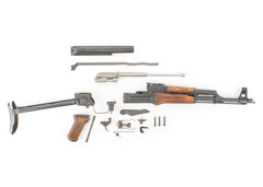 Polish Circle 11 KBK wz. 1960 Underfolder Stock Milled AK Parts Kit with Original Barrel & Non-Matching Numbers #02940