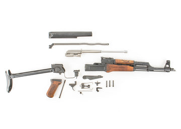 Polish Circle 11 KBK wz. 1960 Underfolder Stock Milled AK Parts Kit with Original Barrel & Non-Matching Numbers #02940