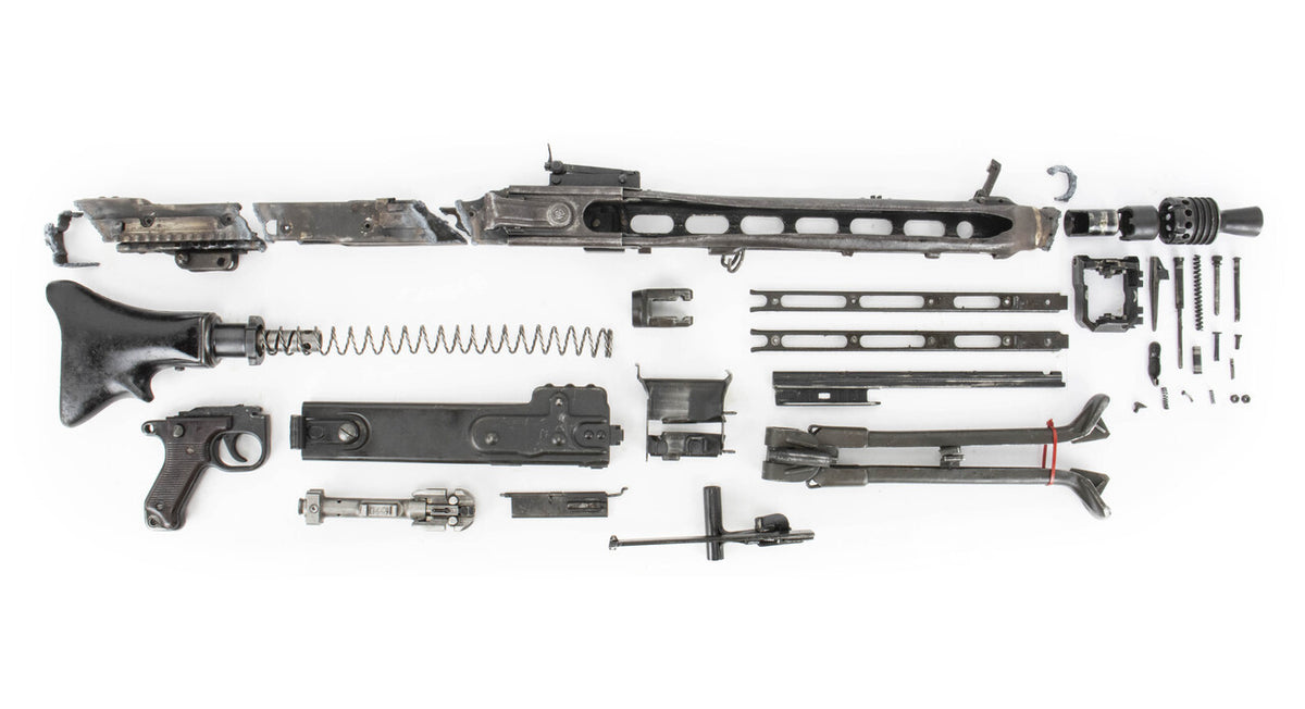 MG42 Parts Kit – WWII Era 7.62x51 NATO (.308) Original German - 2