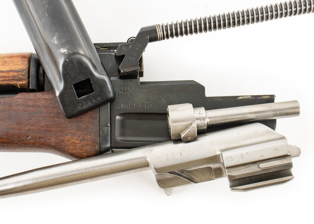 Polish Circle 11 KBK wz. 1960 Underfolder Stock Milled AK Parts Kit with Original Barrel & Non-Matching Numbers #02940