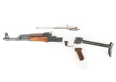 Polish Circle 11 KBK wz. 1960 Underfolder Stock Milled AK Parts Kit with Original Barrel & Matching Numbers #05785