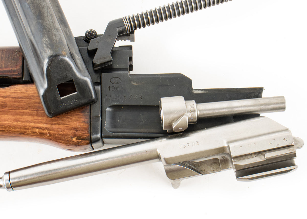 Polish Circle 11 KBK wz. 1960 Underfolder Stock Milled AK Parts Kit with Original Barrel & Matching Numbers #05785