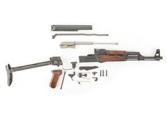 Polish Circle 11 KBK wz. 1960 Underfolder Stock Milled AK Parts Kit with Original Barrel & Matching Numbers #12564