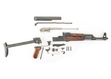 Polish Circle 11 KBK wz. 1960 Underfolder Stock Milled AK Parts Kit with Original Barrel & Matching Numbers #12564