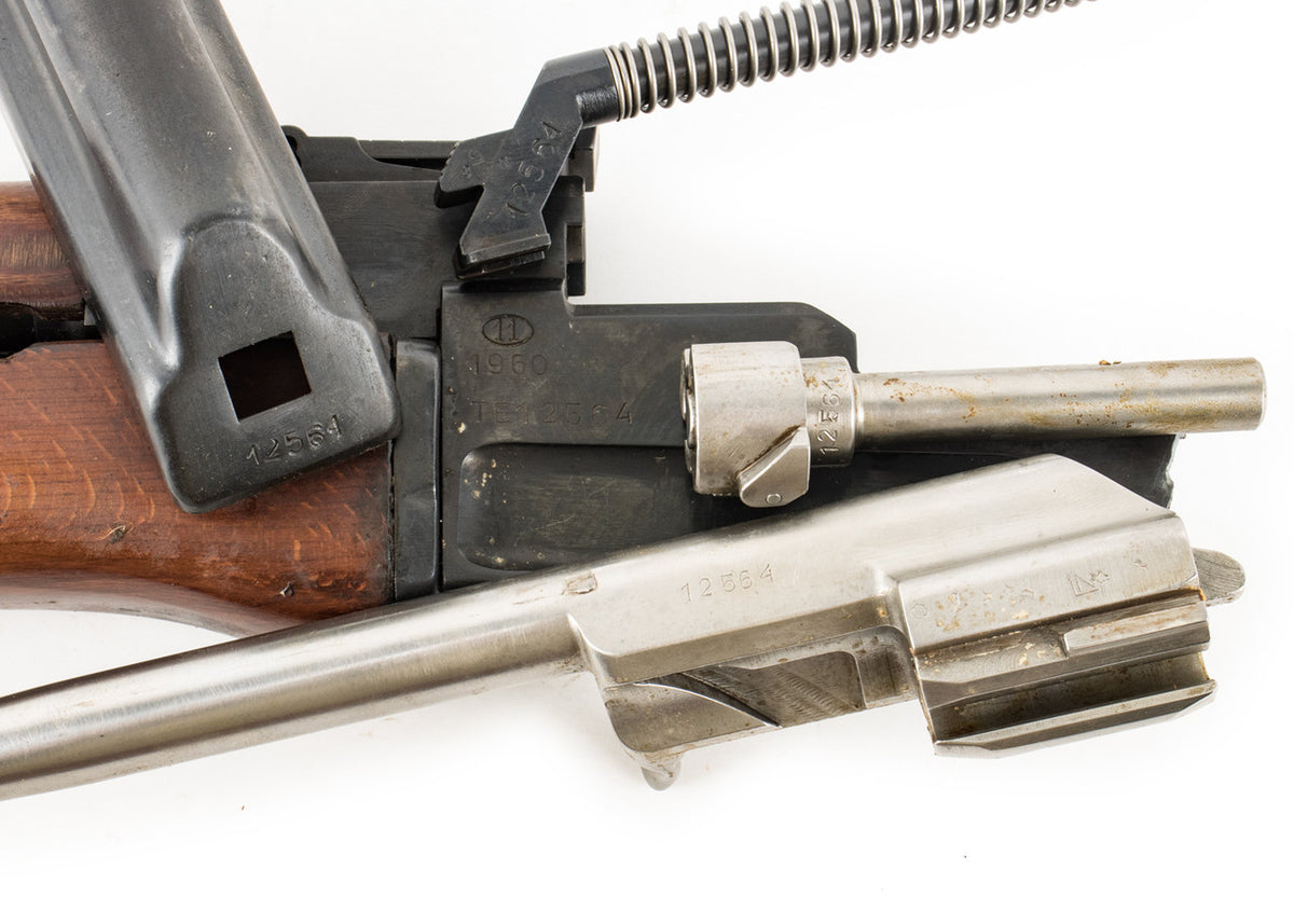Polish Circle 11 KBK wz. 1960 Underfolder Stock Milled AK Parts Kit with Original Barrel & Matching Numbers #12564