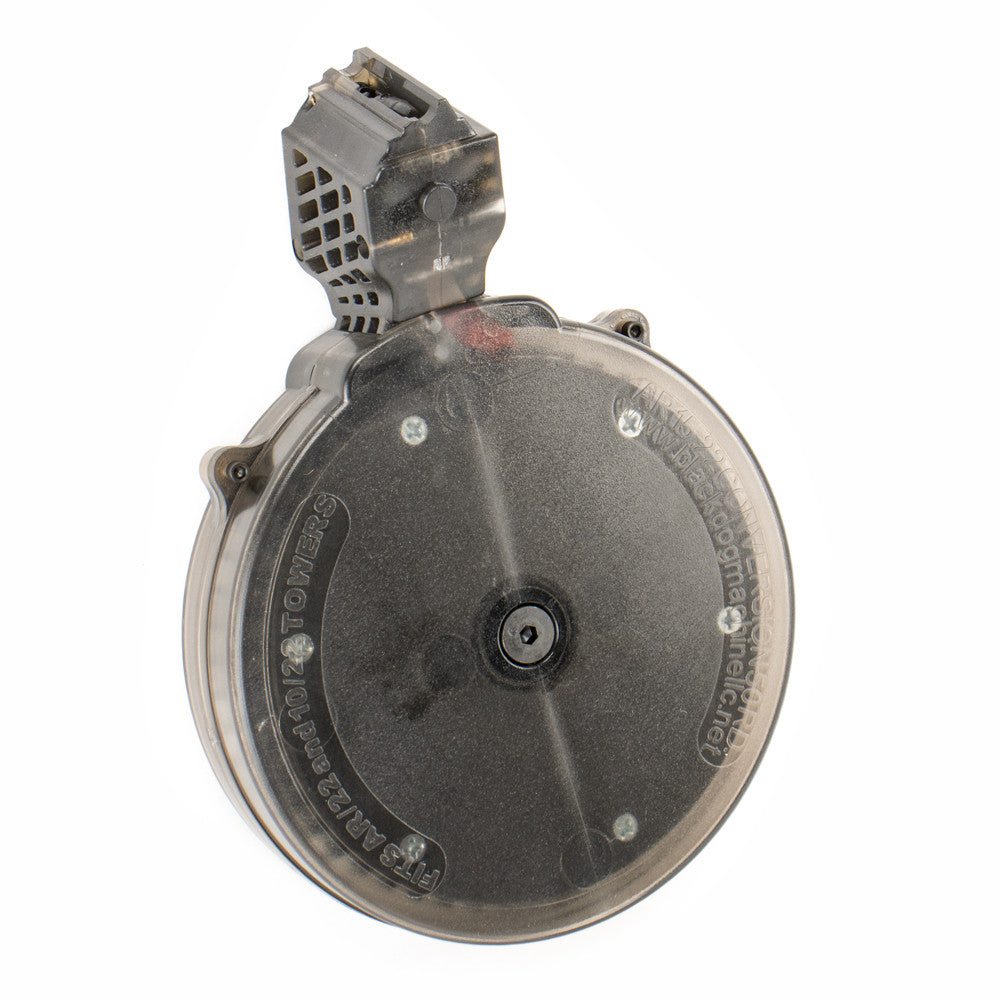 Black Dog Machine 10/22 .22LR 50 Round Drum Magazine