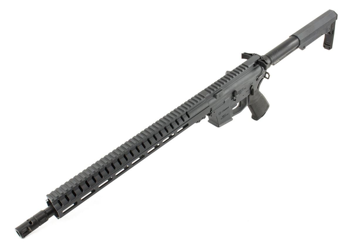 CMMG Resolute 300 Mk17 9mm 16.1" 21 Rd Semi-Auto Rifle - Sniper Gray Cerakote