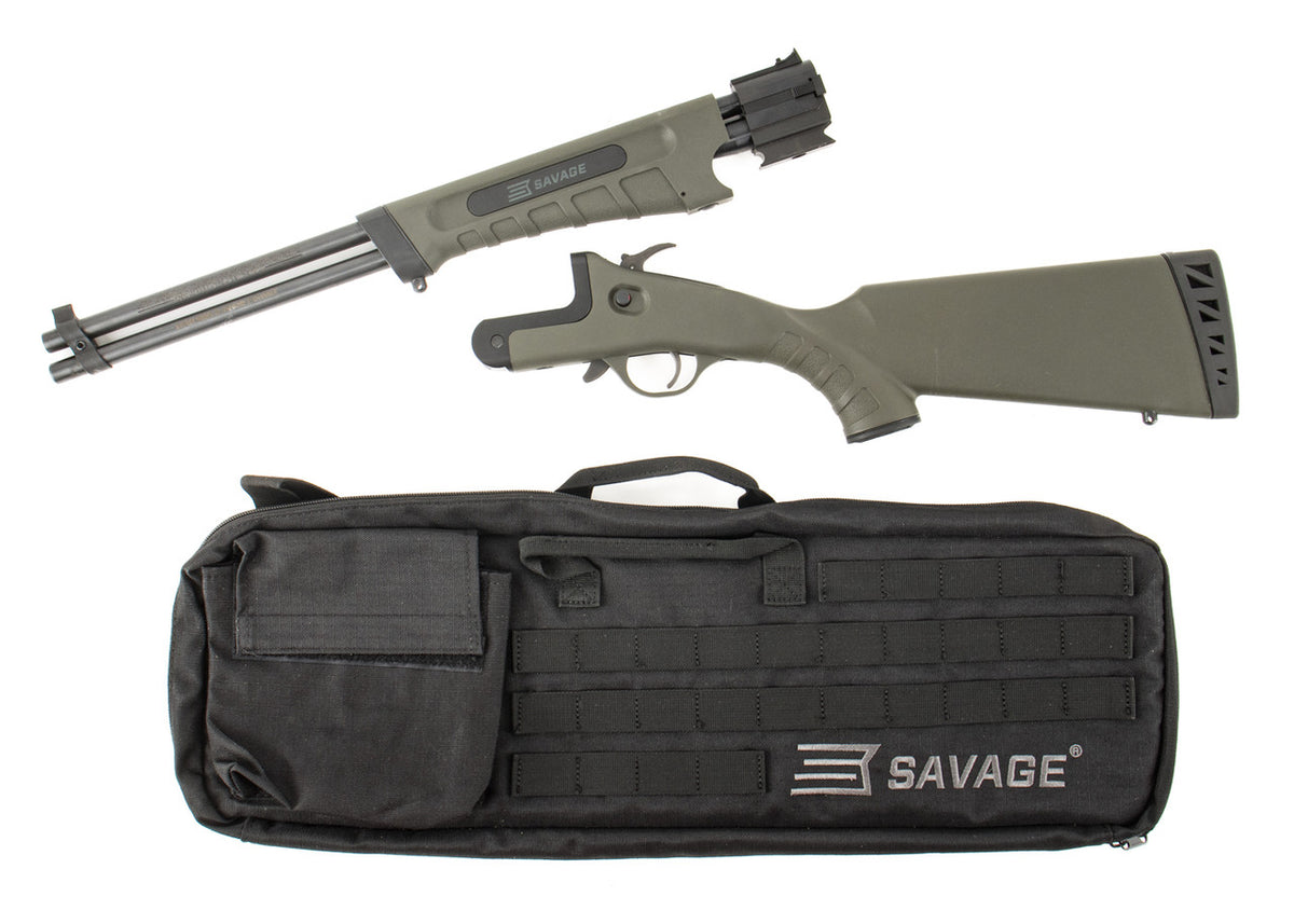 Savage Arms Model 42 Takedown 22 LR/410 Bore 20" Break-Action Over/Under Combination Gun