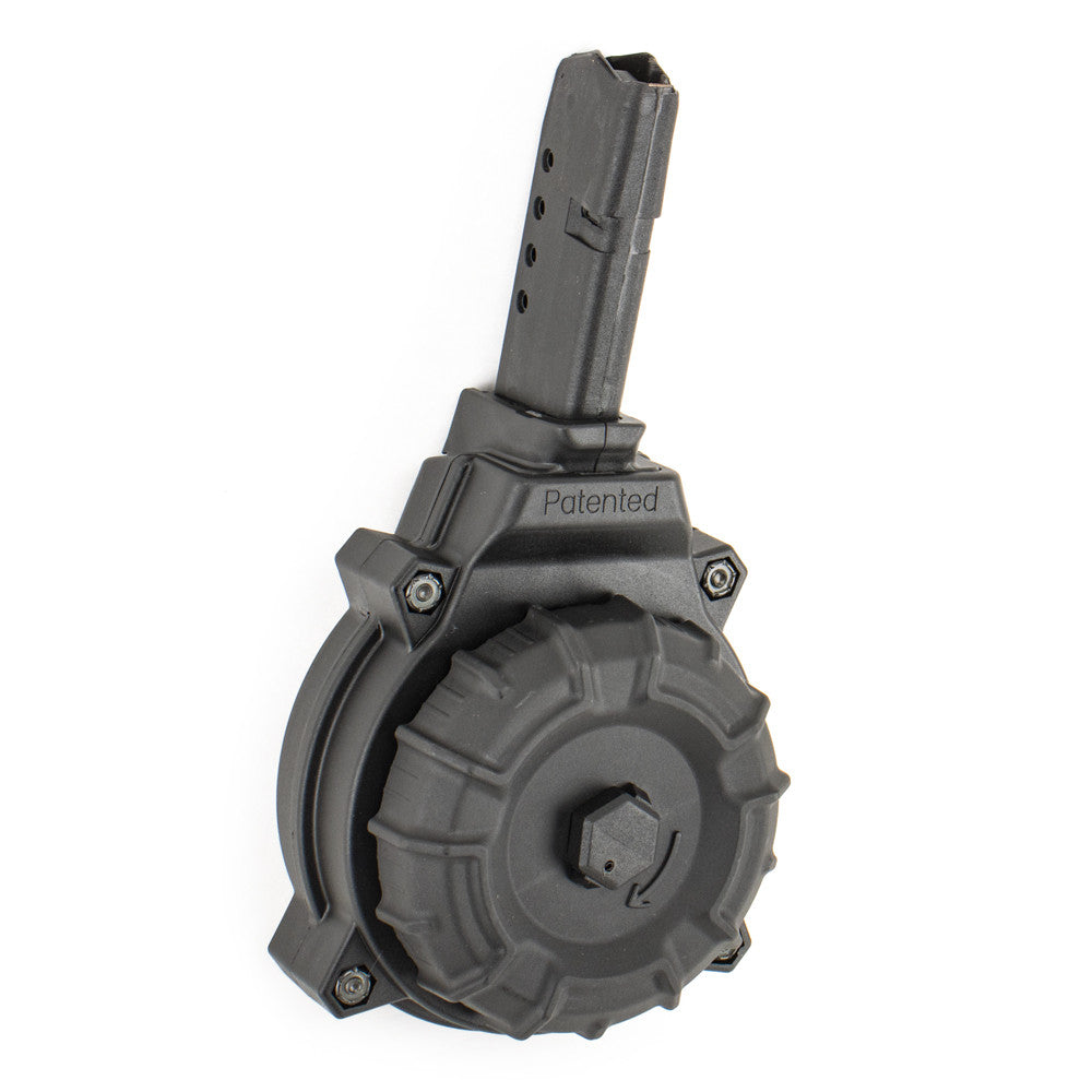 ProMag 9mm Luger 50rd G43  Black Drum Glock Compatible