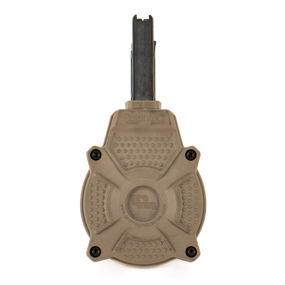 ProMag FN 5.7x28mm AR-15 FDE Polymer 50rd Drum – Centerfire Systems
