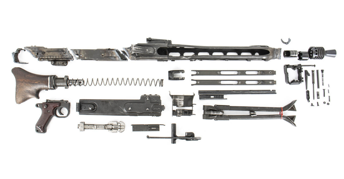 MG42 Parts Kit – WWII Era 7.62x51 NATO (.308) Original German - 128
