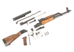 Romanian G AKM Parts Kit 7.62x39mm - Standard Handguard with Wooden Buttstock & Original Cugir Barrel - Very Good - Matching Serials