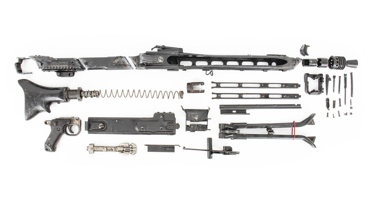 MG42 Parts Kit – WWII Era 7.62x51 NATO (.308) Original German - 35