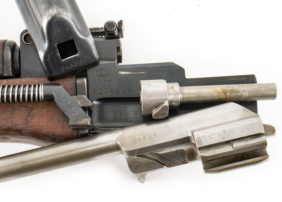 Polish Circle 11 KBK wz. 1962 Underfolder Stock Milled AK Parts Kit with Original Barrel & Matching Numbers #04806