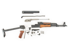 Polish Circle 11 KBK wz. 1959 Underfolder Stock Milled AK Parts Kit with Original Barrel & Matching Numbers #04973