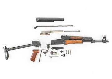 Polish Circle 11 KBK wz. 1959 Underfolder Stock Milled AK Parts Kit with Original Barrel & Matching Numbers #04973