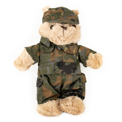 MIL-TEC® Small Flecktarn Uniform Teddy Bear