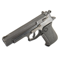 Star Model 30M 9mm pistol, close-up of slide and frame markings