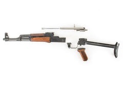 Polish Circle 11 KBK wz. 1960 Underfolder Stock Milled AK Parts Kit with Original Barrel & Matching Numbers #10726