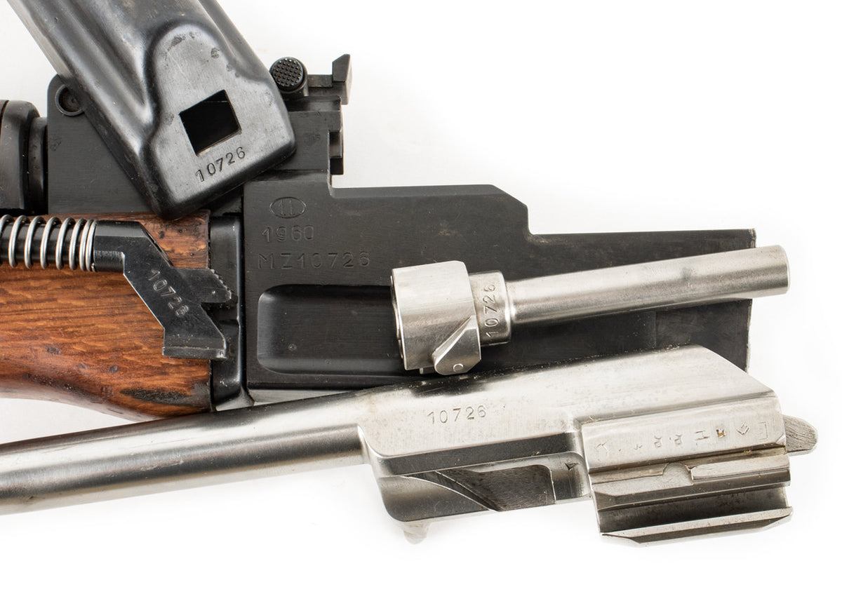 Polish Circle 11 KBK wz. 1960 Underfolder Stock Milled AK Parts Kit with Original Barrel & Matching Numbers #10726