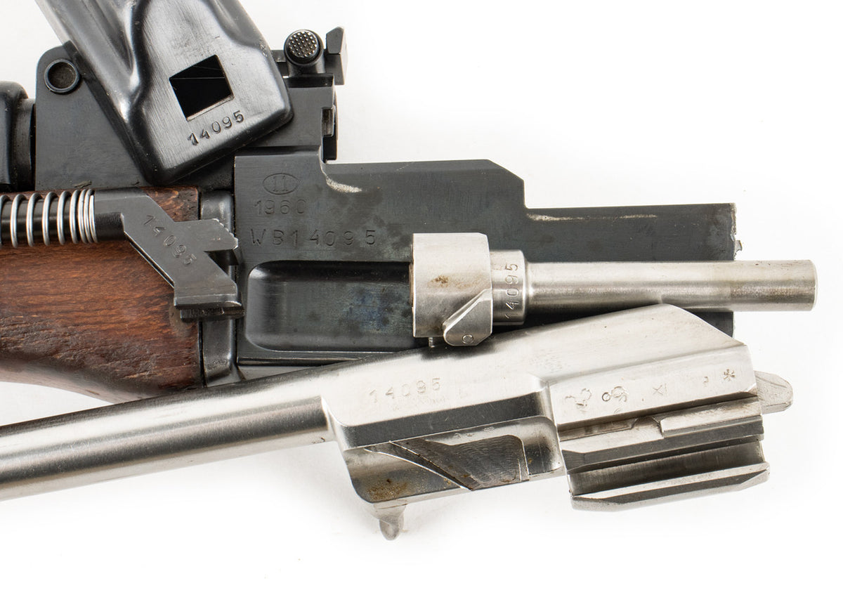 Polish Circle 11 KBK wz. 1960 Underfolder Stock Milled AK Parts Kit with Original Barrel & Matching Numbers #14095