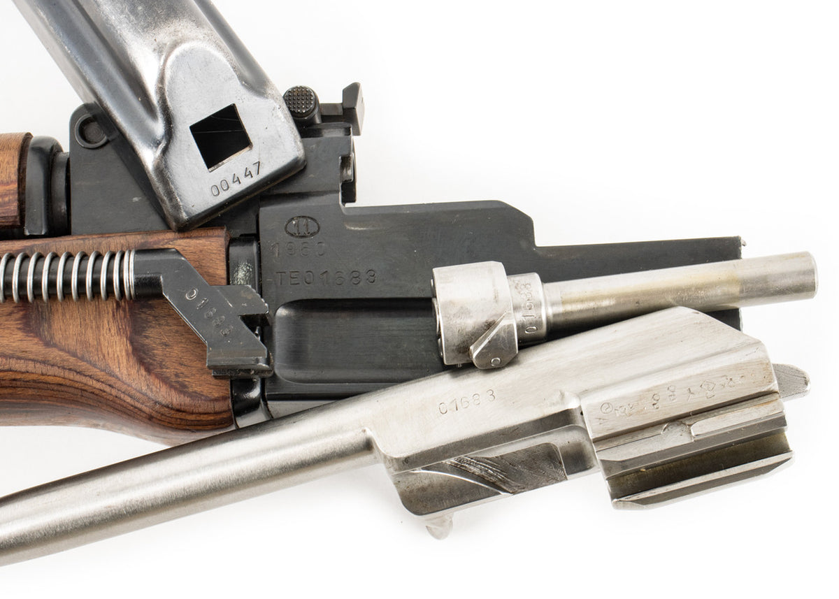 Polish Circle 11 KBK wz. 1960 Underfolder Stock Milled AK Parts Kit with Original Barrel & Non-Matching Numbers #01683