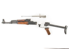 Polish Circle 11 KBK wz. 1960 Underfolder Stock Milled AK Parts Kit with Original Barrel & Matching Numbers #13224
