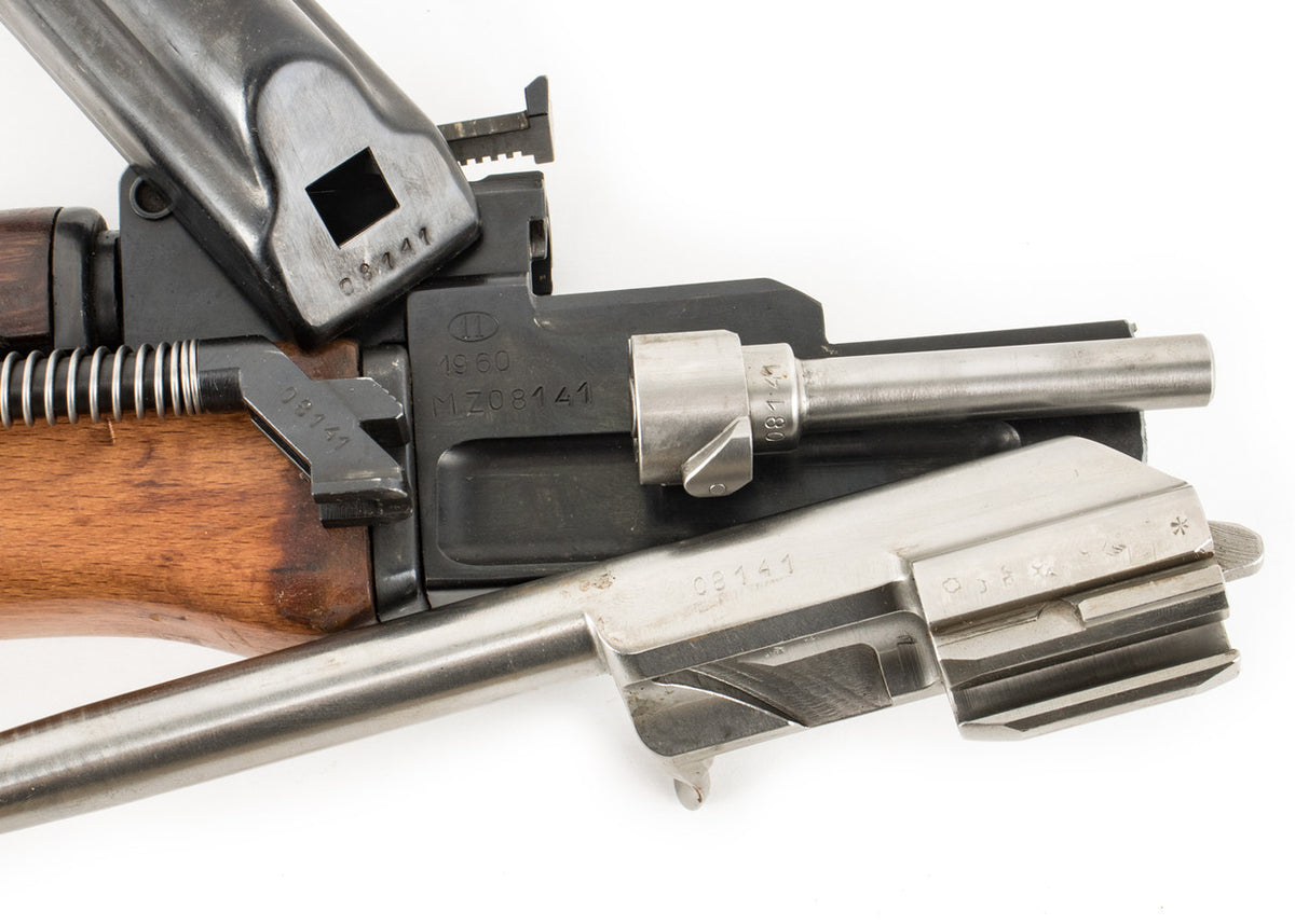 Polish Circle 11 KBK wz. 1960 Underfolder Stock Milled AK Parts Kit with Original Barrel & Matching Numbers #08141