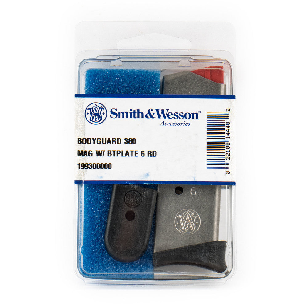 Smith & Wesson .380 ACP 6rd Bodyguard Stainless Magazine