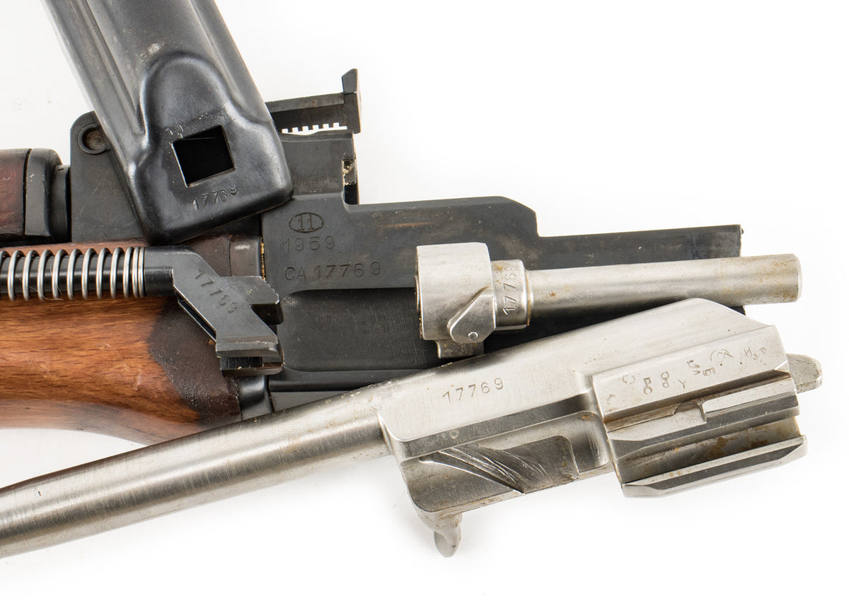 Polish Circle 11 KBK wz. 1959 Underfolder Stock Milled AK Parts Kit with Original Barrel & Matching Numbers #17769