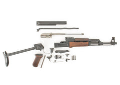 Polish Circle 11 KBK wz. 1959 Underfolder Stock Milled AK Parts Kit with Original Barrel & Matching Numbers #15219